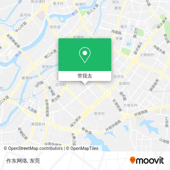 作东网络地图