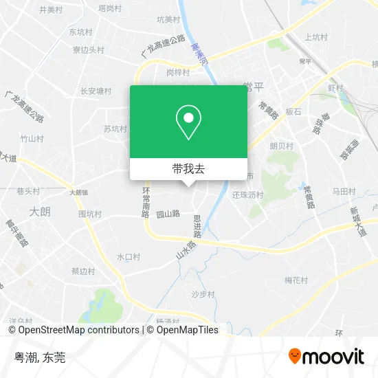 粤潮地图