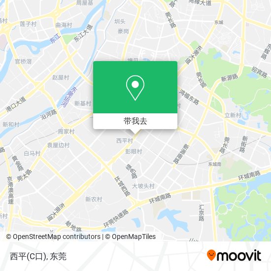 西平(C口)地图