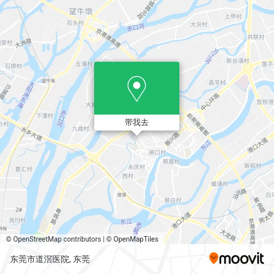 东莞市道滘医院地图