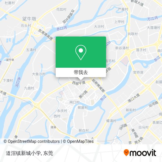 道滘镇新城小学地图