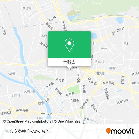 富合商务中心-A座地图