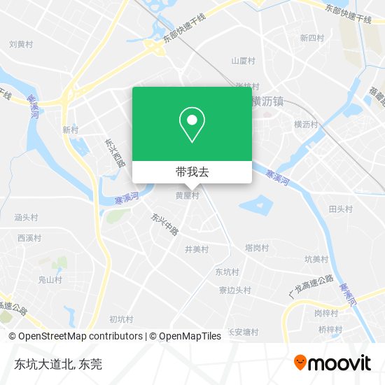 东坑大道北地图