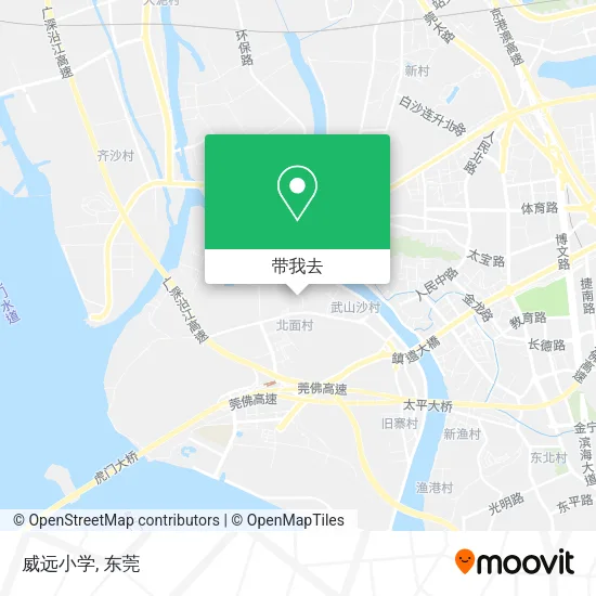 威远小学地图