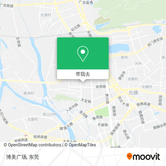 博美广场地图