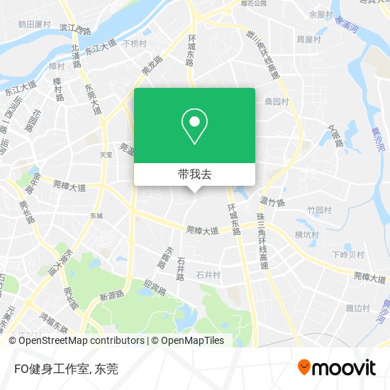 FO健身工作室地图
