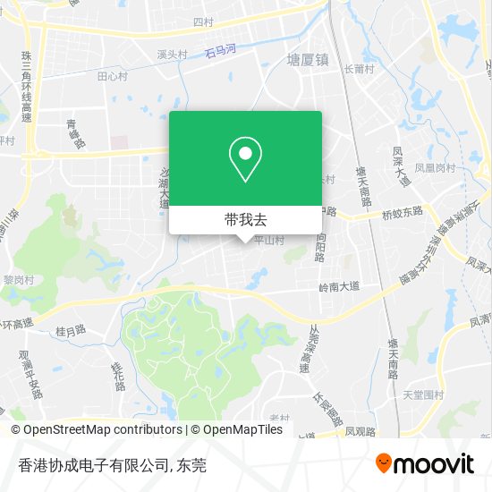 香港协成电子有限公司地图