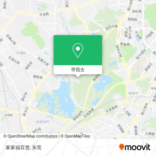 家家福百货地图