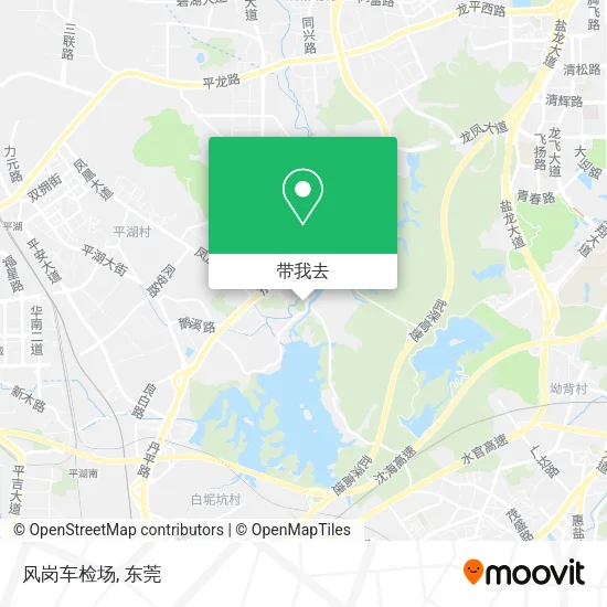 风岗车检场地图