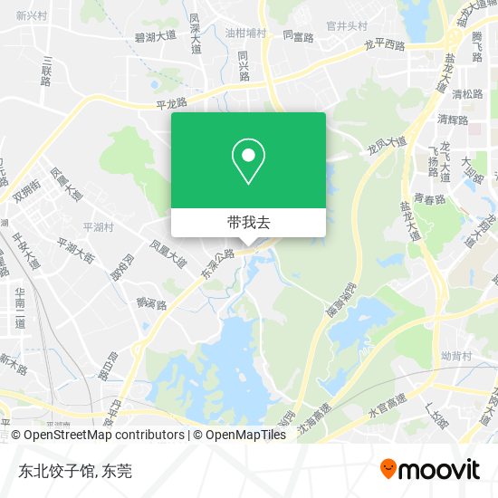 东北饺子馆地图