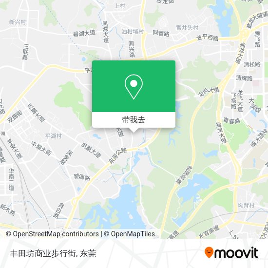 丰田坊商业步行街地图