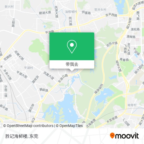 胜记海鲜楼地图