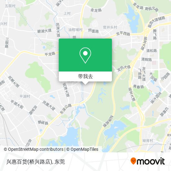 兴惠百货(桥兴路店)地图
