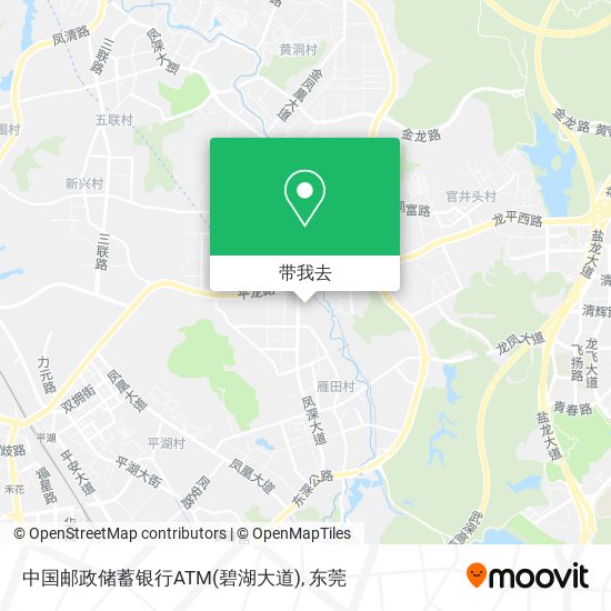 中国邮政储蓄银行ATM(碧湖大道)地图