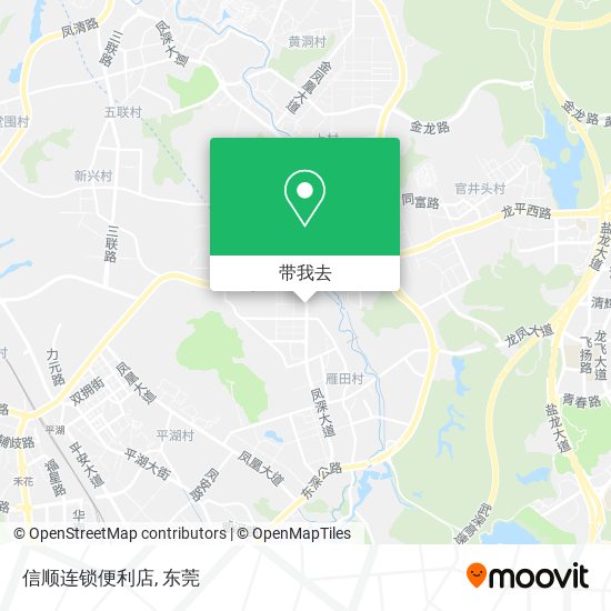 信顺连锁便利店地图