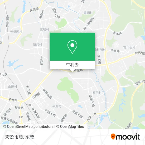 宏盈市场地图
