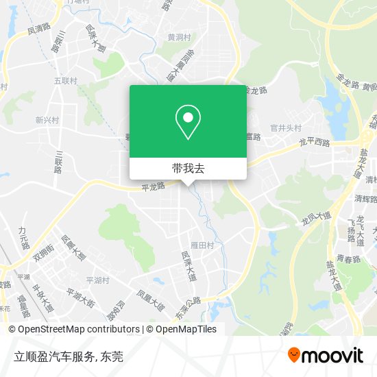 立顺盈汽车服务地图