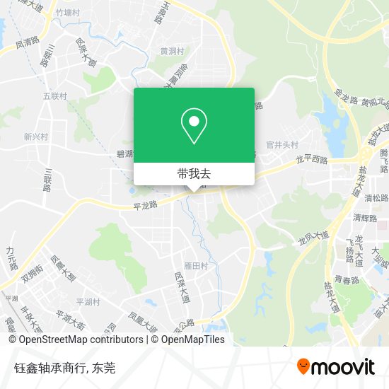 钰鑫轴承商行地图