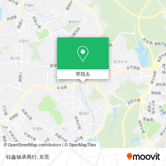钰鑫轴承商行地图