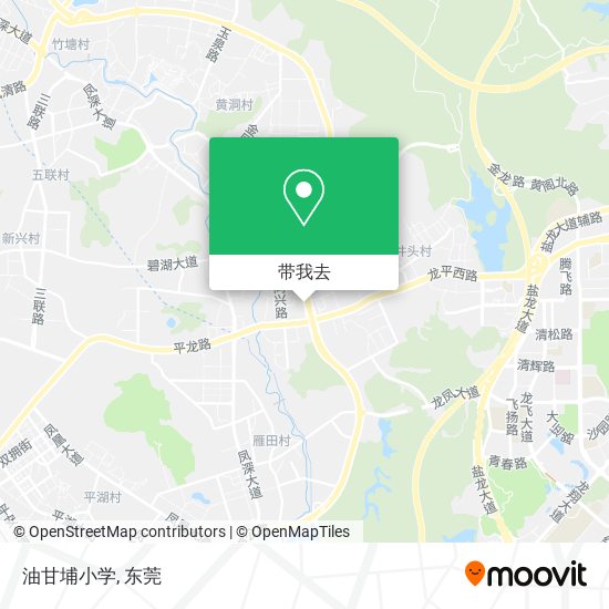 油甘埔小学地图