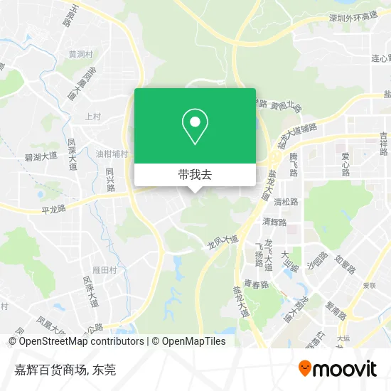 嘉辉百货商场地图