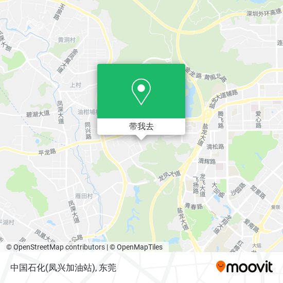 中国石化(凤兴加油站)地图