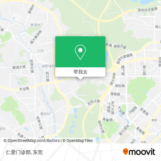 仁爱门诊部地图
