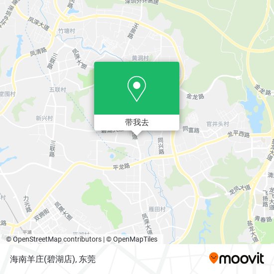 海南羊庄(碧湖店)地图