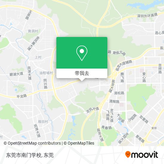 东莞市南门学校地图