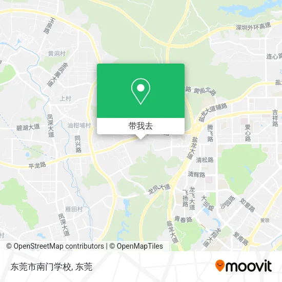 东莞市南门学校地图