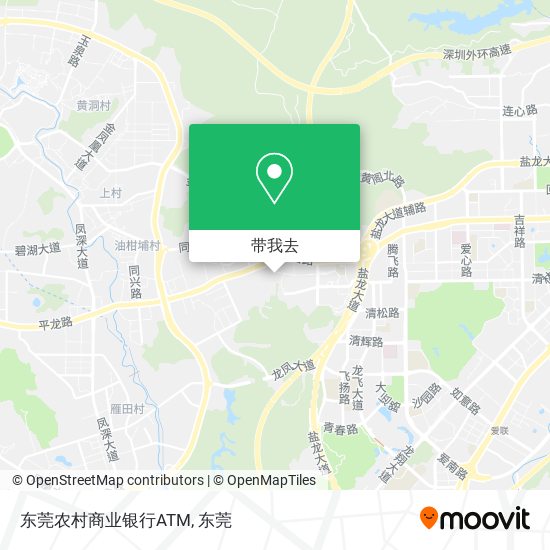 东莞农村商业银行ATM地图
