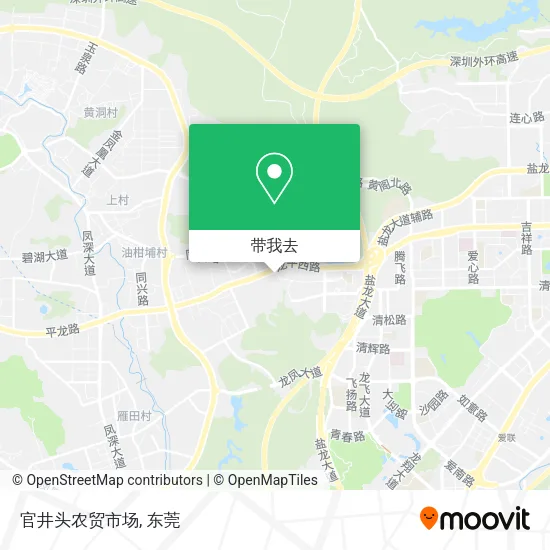 官井头农贸市场地图