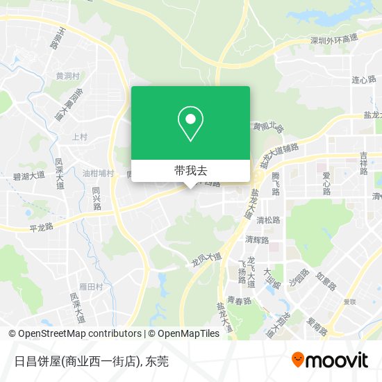 日昌饼屋(商业西一街店)地图