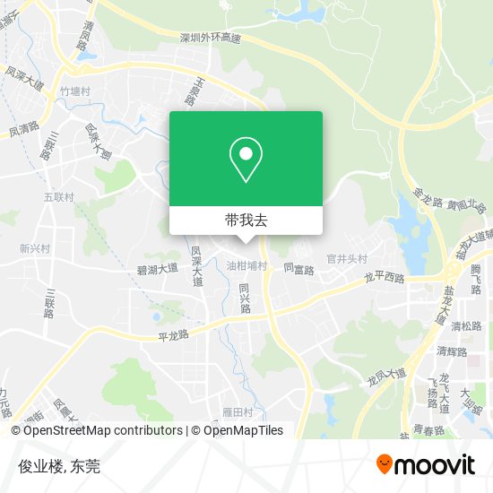 俊业楼地图