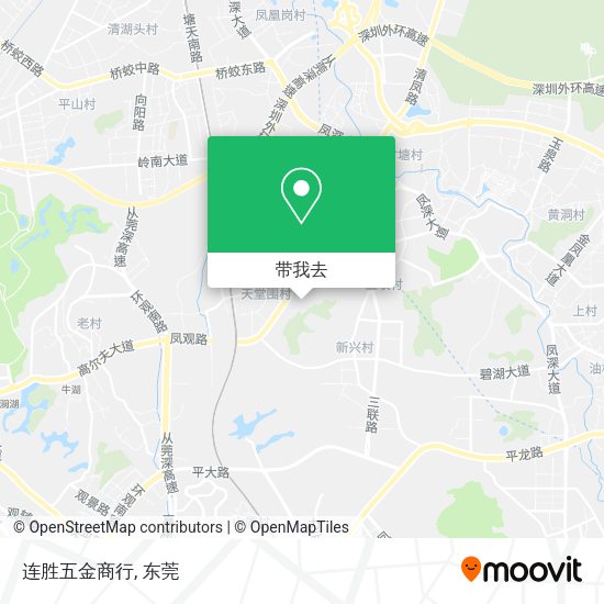 连胜五金商行地图