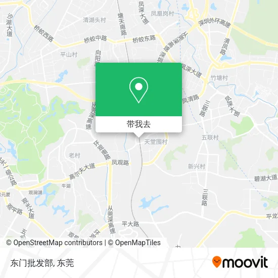 东门批发部地图