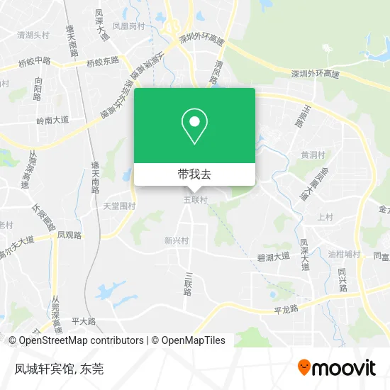 凤城轩宾馆地图