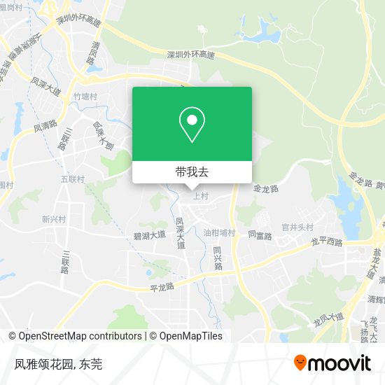 凤雅颂花园地图