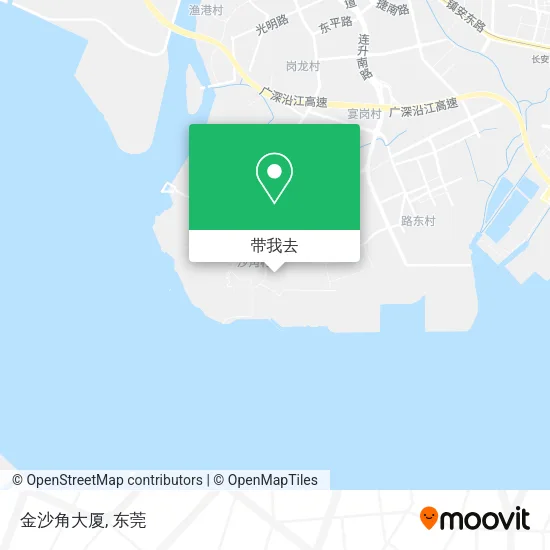 金沙角大厦地图