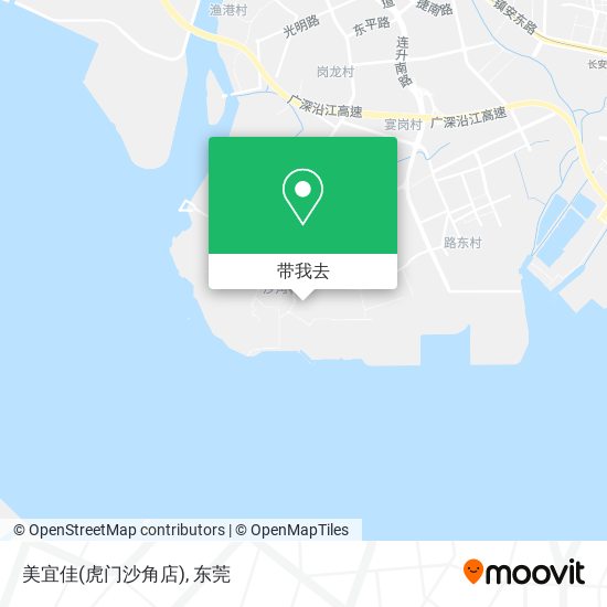 美宜佳(虎门沙角店)地图