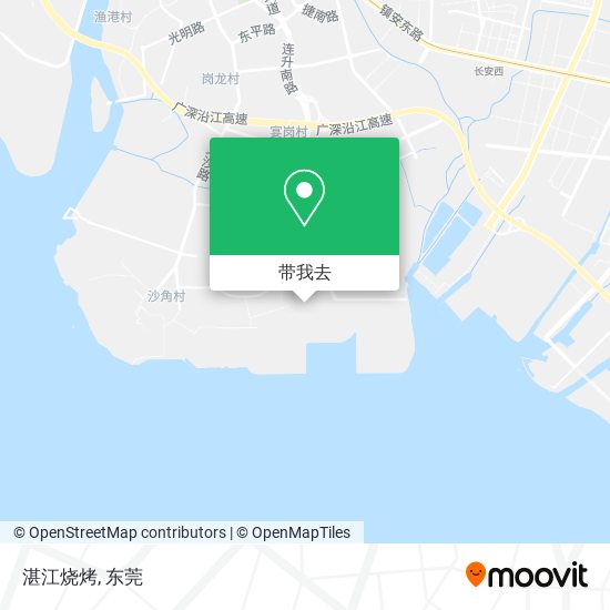 湛江烧烤地图