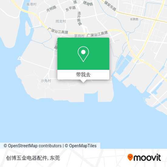 创博五金电器配件地图