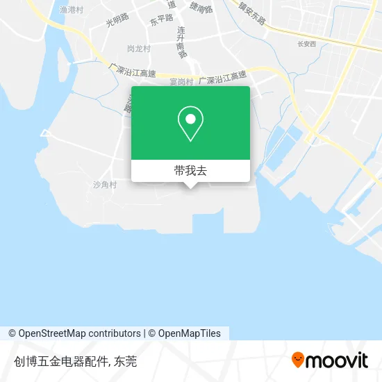 创博五金电器配件地图