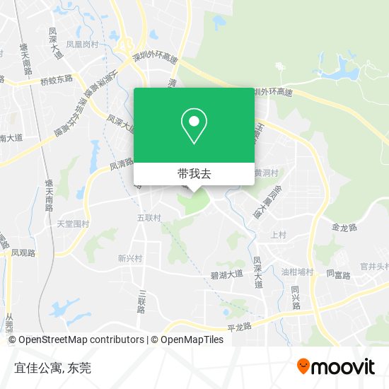 宜佳公寓地图