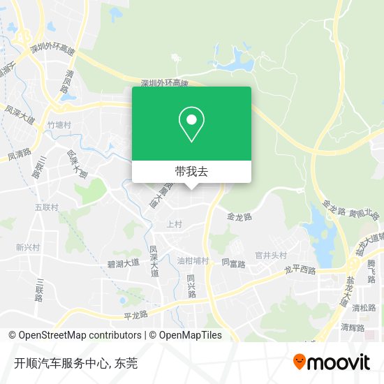 开顺汽车服务中心地图