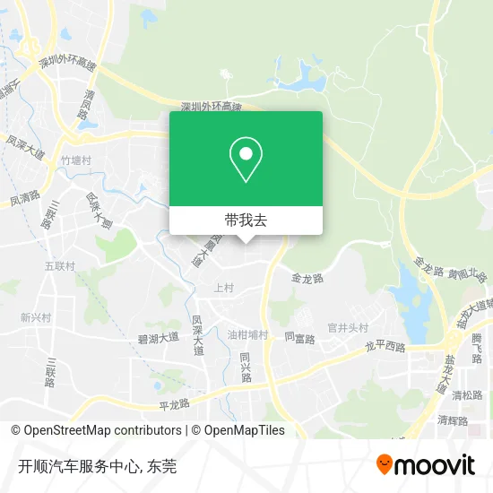 开顺汽车服务中心地图