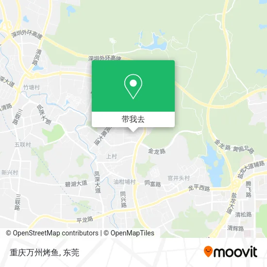 重庆万州烤鱼地图