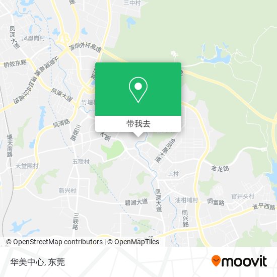 华美中心地图