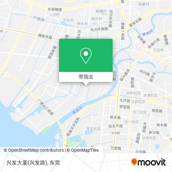 兴发大厦(兴发路)地图