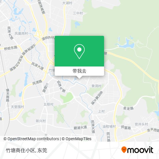 竹塘商住小区地图